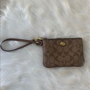 Coach wristlet